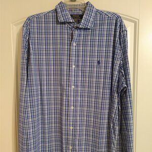 Polo Ralph Lauren Mens Classic Fit Performance L/S Shirt - XL